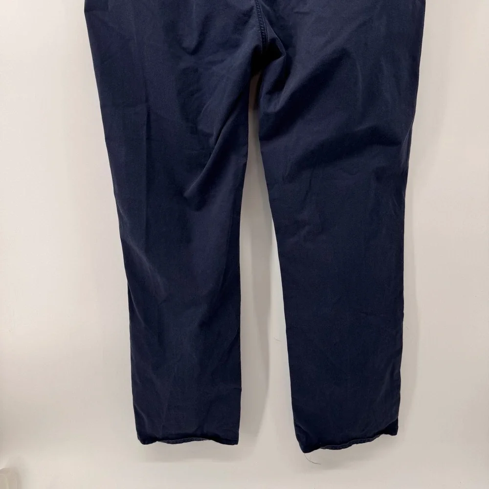 Polo Ralph Lauren Chino Pants Mens 40x36 Navy Blue Stretch Classic Fit Straight